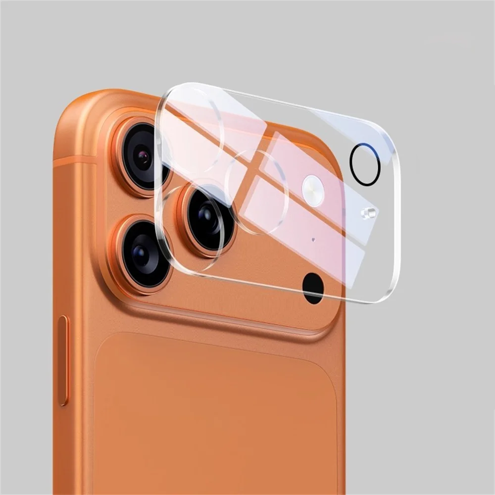 HD Transparent Tempered Glass Camera Lens Protector for iPhone 17 Series