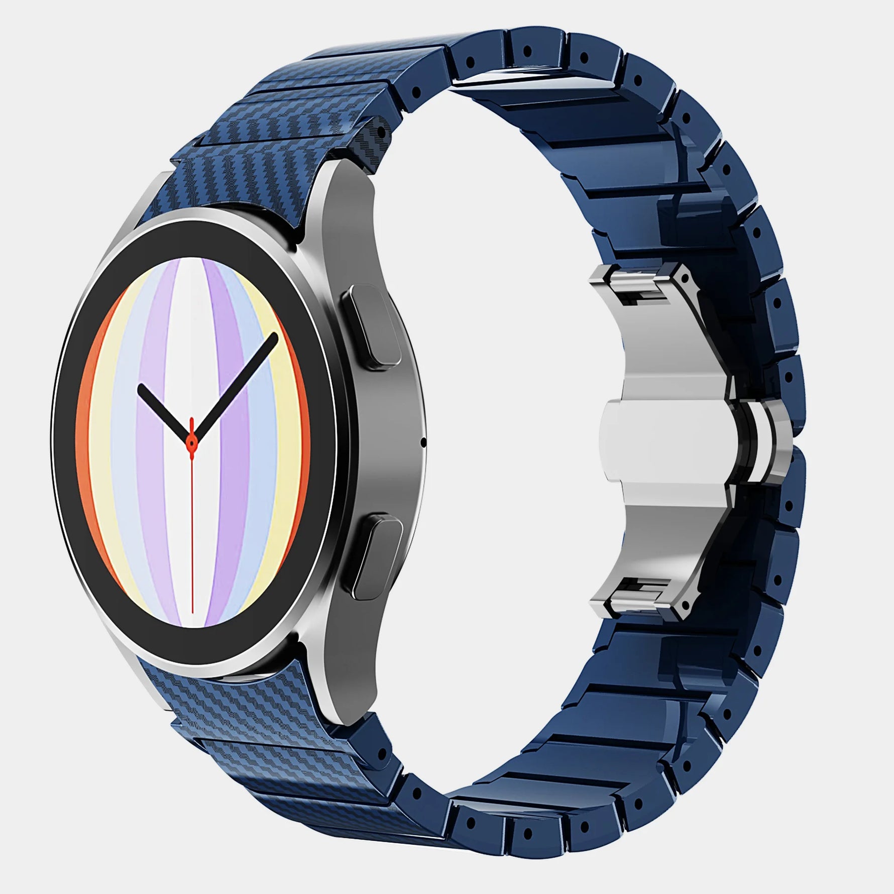 No-Gap Carbon Fiber Style Band for Samsung Galaxy Watch 6 & Galaxy Watch 6 Classic