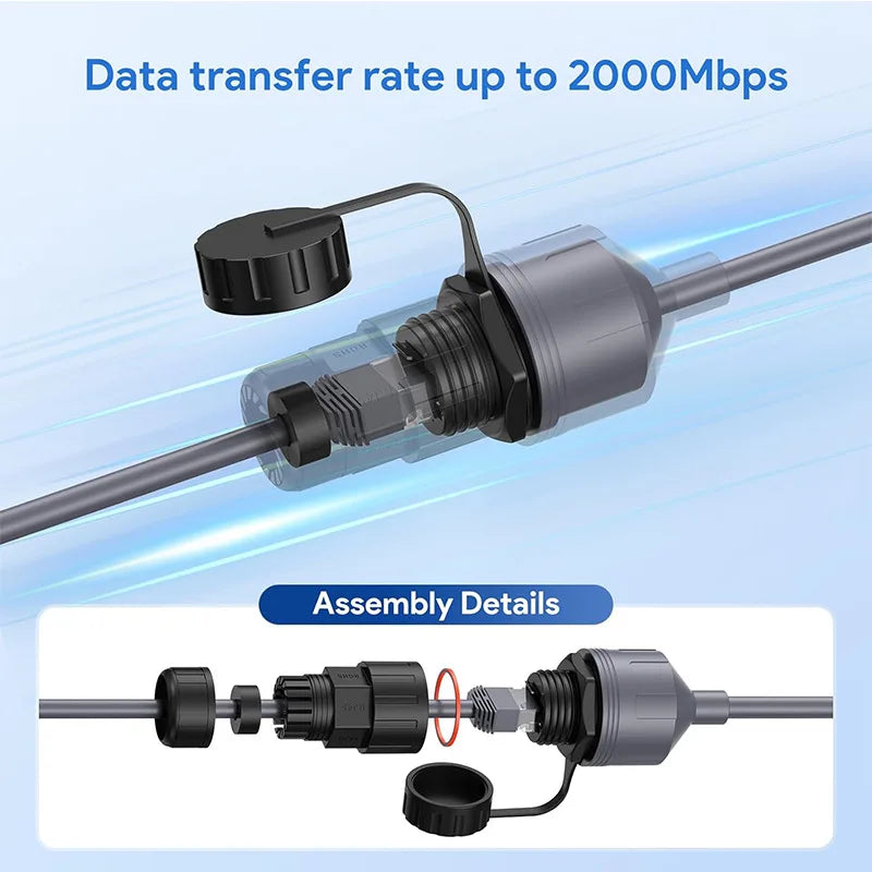 Starlink V2 Ethernet Adapter Extension for Network Interconnects