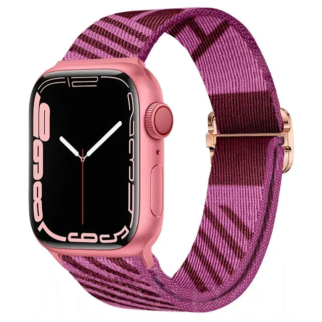 Adjustable Nylon Loop Strap for Apple Watch