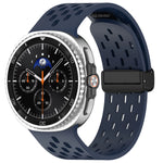 Breathable Magnetic Silicone Strap for Samsung Galaxy Watch 8 & Galaxy Watch 8 Classic