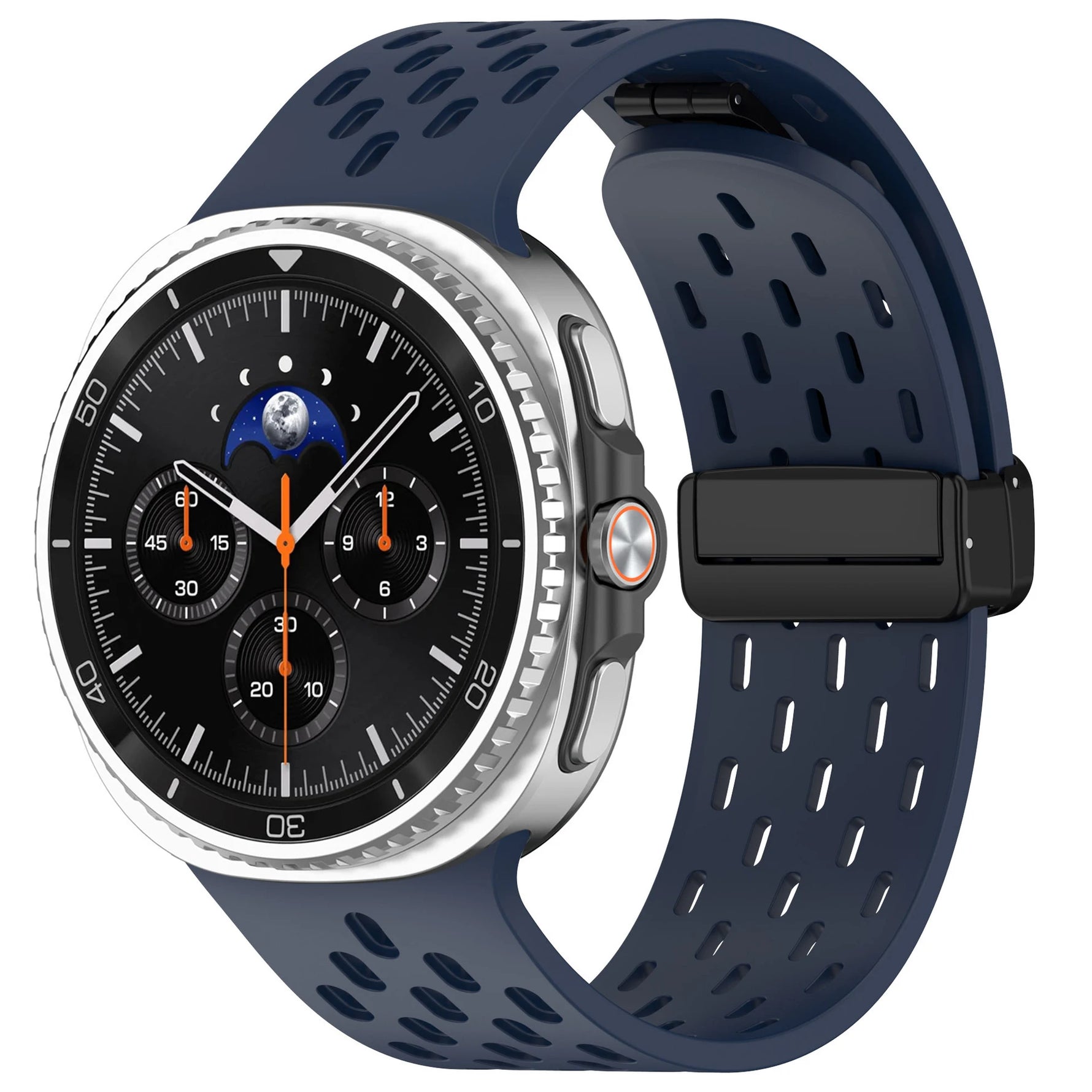 Breathable Magnetic Silicone Strap for Samsung Galaxy Watch 8 & Galaxy Watch 8 Classic