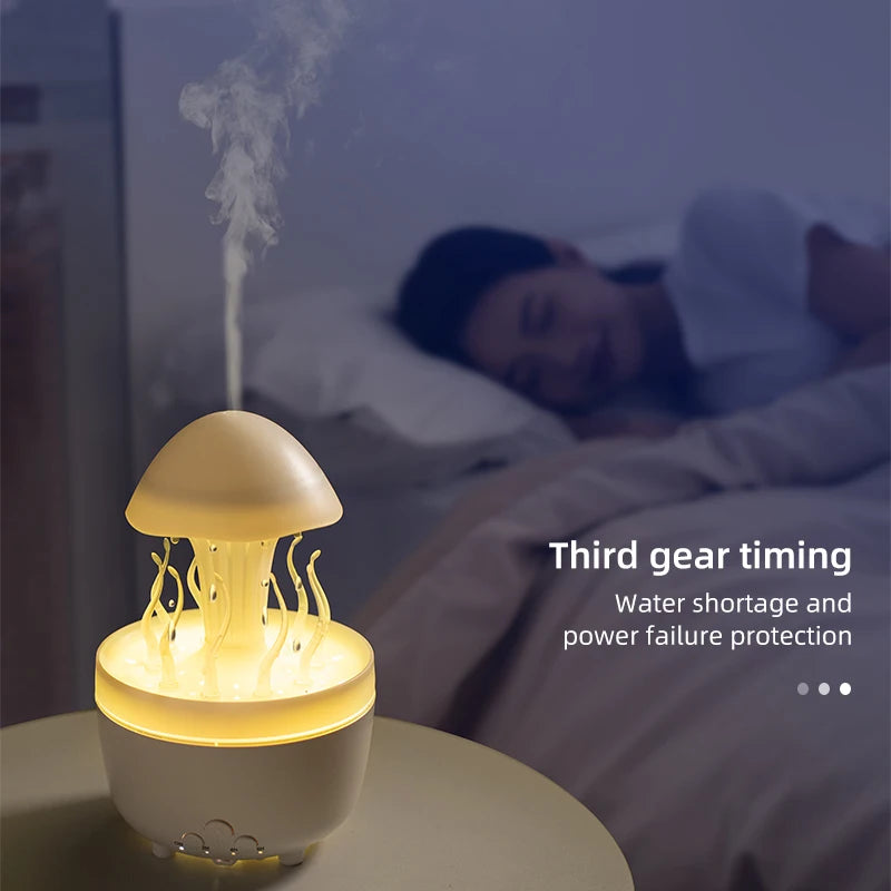 Electric Air Humidifier with Swinging Jellyfish Effect