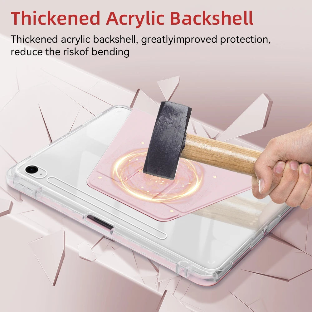 Samsung Galaxy Tab S9 360° Rotating Shockproof Stand Case with Pen Slot