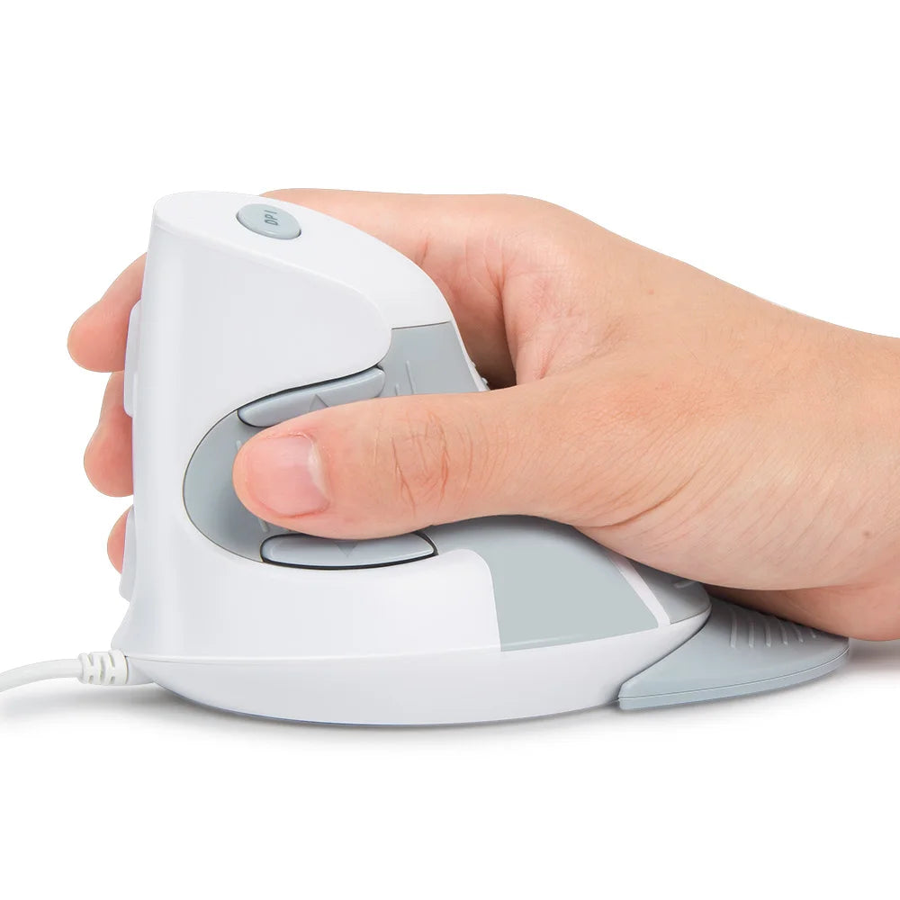 Delux M618BU Ergonomic Vertical Office Mouse