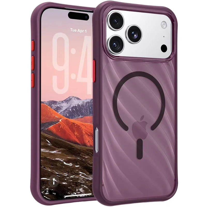 Frosted Semi-Transparent MagSafe Case for iPhone 18 Series