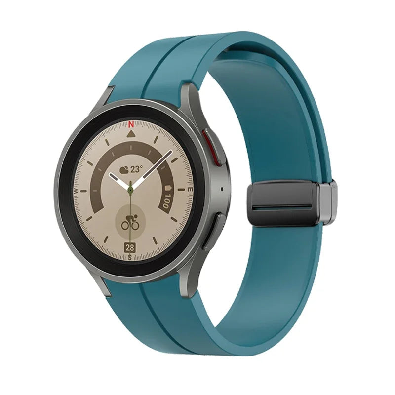 Comfort Silicone Sport Strap with Magnetic Closure for Samsung Galaxy Watch 7