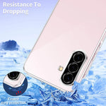 Ultra-Thin Clear TPU Case with Raised Edges for Samsung Galaxy A56