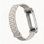 Silicone Magnetic Replacement Strap with Metal Case for Google Fitbit Air