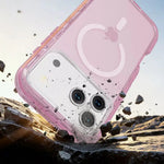 Clear PC+TPU Hybrid Shockproof Case with MagSafe Ring for iPhone 18 Series