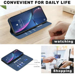 Flower Pattern Flip Leather Wallet Case for iPhone 15 Series