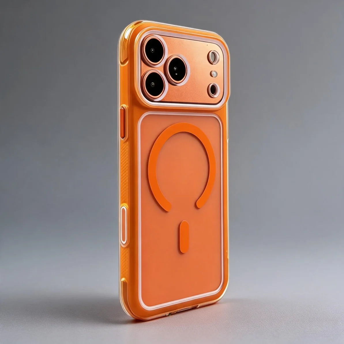 Transparent Airbag Corner Cushioning MagSafe Case with Raised Lens Protection for iPhone 18 Series