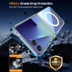 Samsung Galaxy Z Flip 7 Magnetic Clear Case