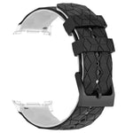 Soft Silicone Football Pattern Watchband for Samsung Galaxy Watch 8 / Galaxy Watch 8 Classic