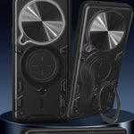 Xiaomi 15 Ultra Magnetic Case with 360° Rotating Ring Stand