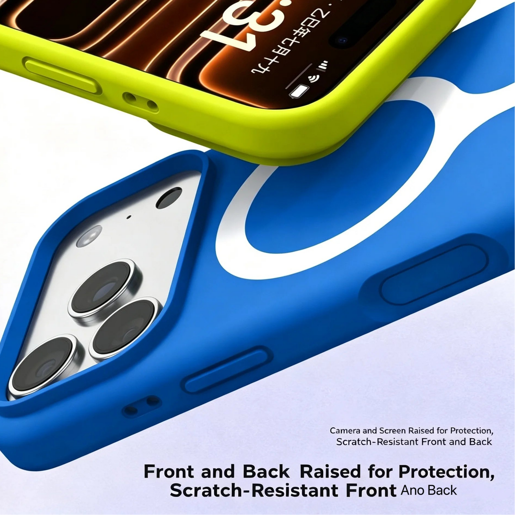 Slim Edge-Free MagSafe Silicone Case for iPhone 17 Series