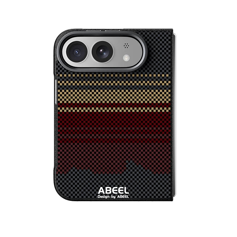 Carbon Fiber MagSafe Case with Raised Camera Protection for iPhone Duo
