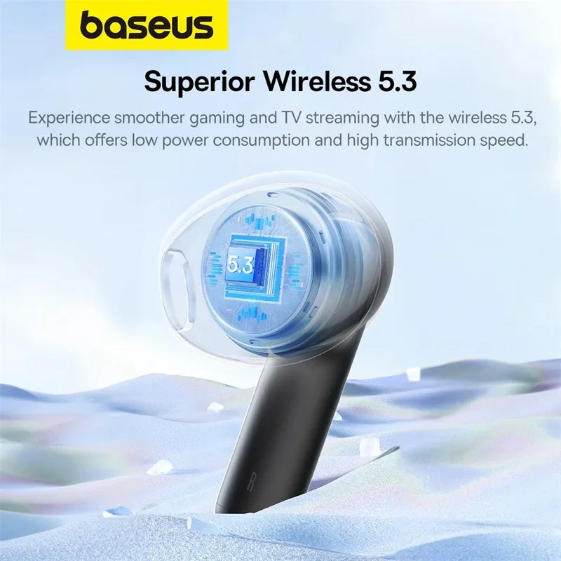 Baseus Bowie E12 Bluetooth 5.3 Wireless Earphone