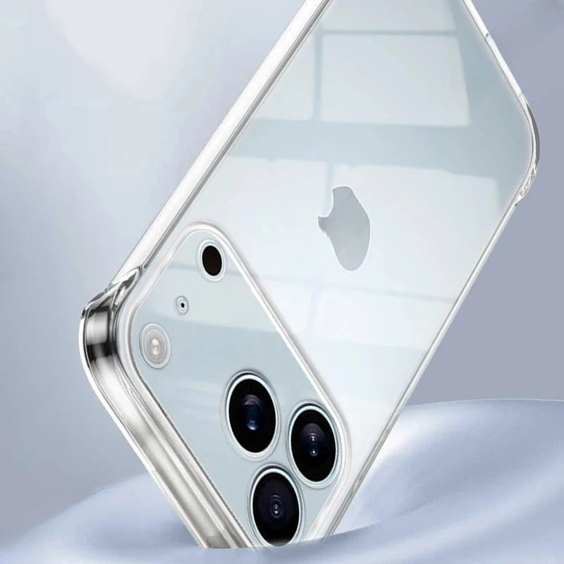 iPhone 17 Series Slim Frameless Transparent Phone Case