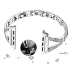 Adjustable Diamond Bracelet for Apple Watch