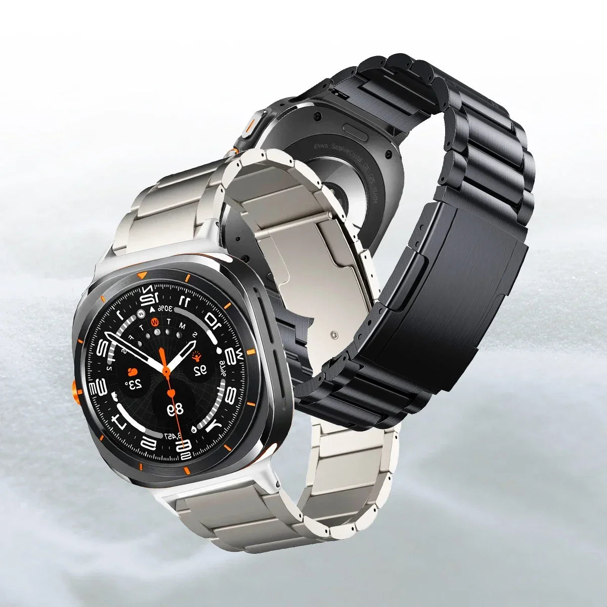 Luxury Titanium Metal Band for Samsung Galaxy Watch Ultra and Samsung Galaxy Watch Ultra (2025)