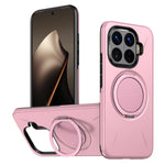 Heavy-Duty TPU and Hard PC Case with Ring Holder for Xiaomi 15T / 15T Pro