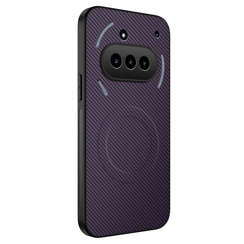 Carbon Fiber Magnetic Shockproof Case for Nothing Phone 3a / 3a Pro