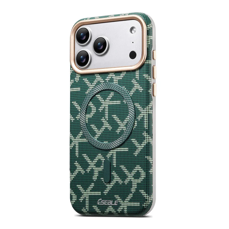 Fashion Leather MagSafe Case for iPhone 17 Series