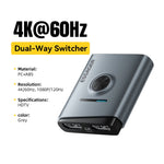 Essager 2-in-1 Dual-Way HDMI Switcher
