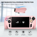 Silicone Protective Case for ASUS ROG Ally X with Rocker Caps