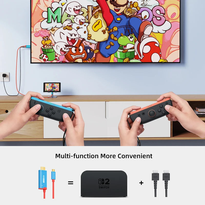 CABLETIME USB-C Dual HDMI Adapter