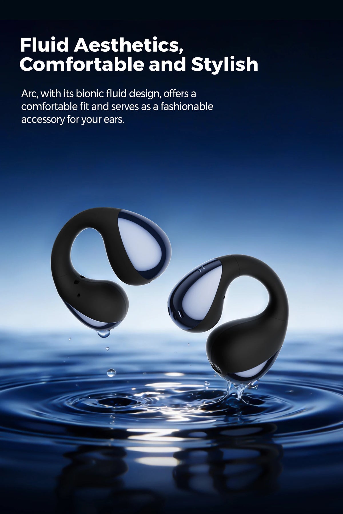 SoundPEATS Arc 48-Hour Open Ear Clip Headphones