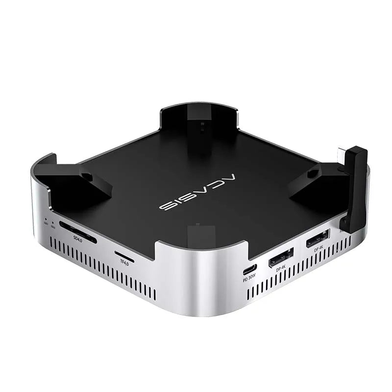 Acasis USB-C Docking Station with Dual M.2 NVMe SSD Bays for Mac Mini M4/M4 Pro