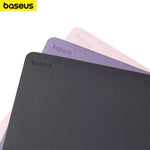 Simple Color Anti-Slip PU Leather Mouse Pad