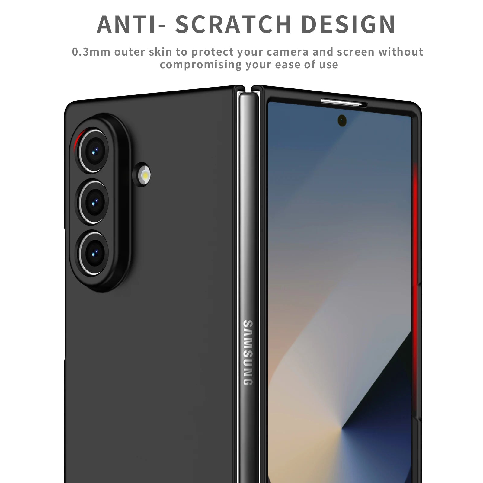 Stylish Folding Protective Case for Samsung Galaxy Z Fold 6