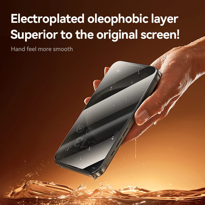 Anti-Spy Privacy Glass Screen Protector for iPhone 17 Series