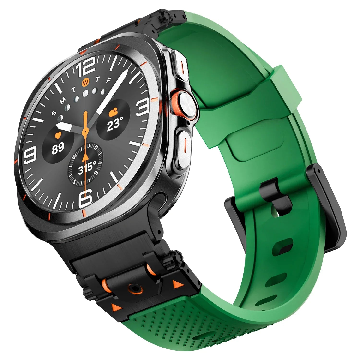 Rugged TPU Silicone Band for Samsung Galaxy Watch Ultra