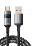 Essager 100W USB-A to USB-C Cable with Display