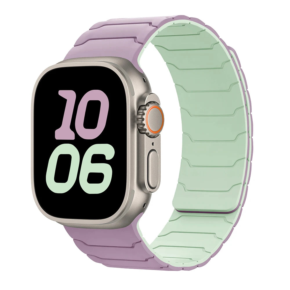 Premium Magnetic Silicone Band for Apple Watch
