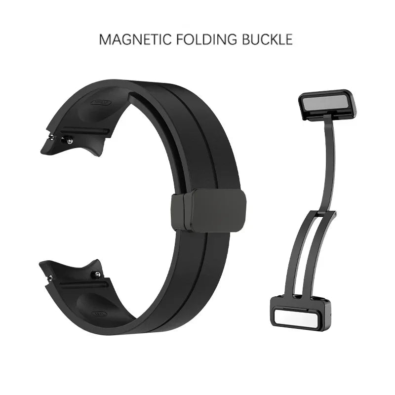Comfort Silicone Sport Strap with Magnetic Closure for Samsung Galaxy Watch 7