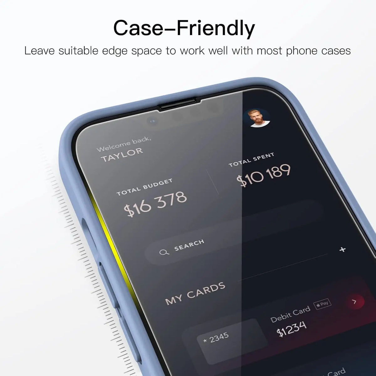3-Pack 9H Tempered Glass Screen Protectors for iPhone 16e