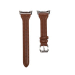 Leather Tapered Smartwatch Strap with Adjustable Fit for Samsung Galaxy Watch 9