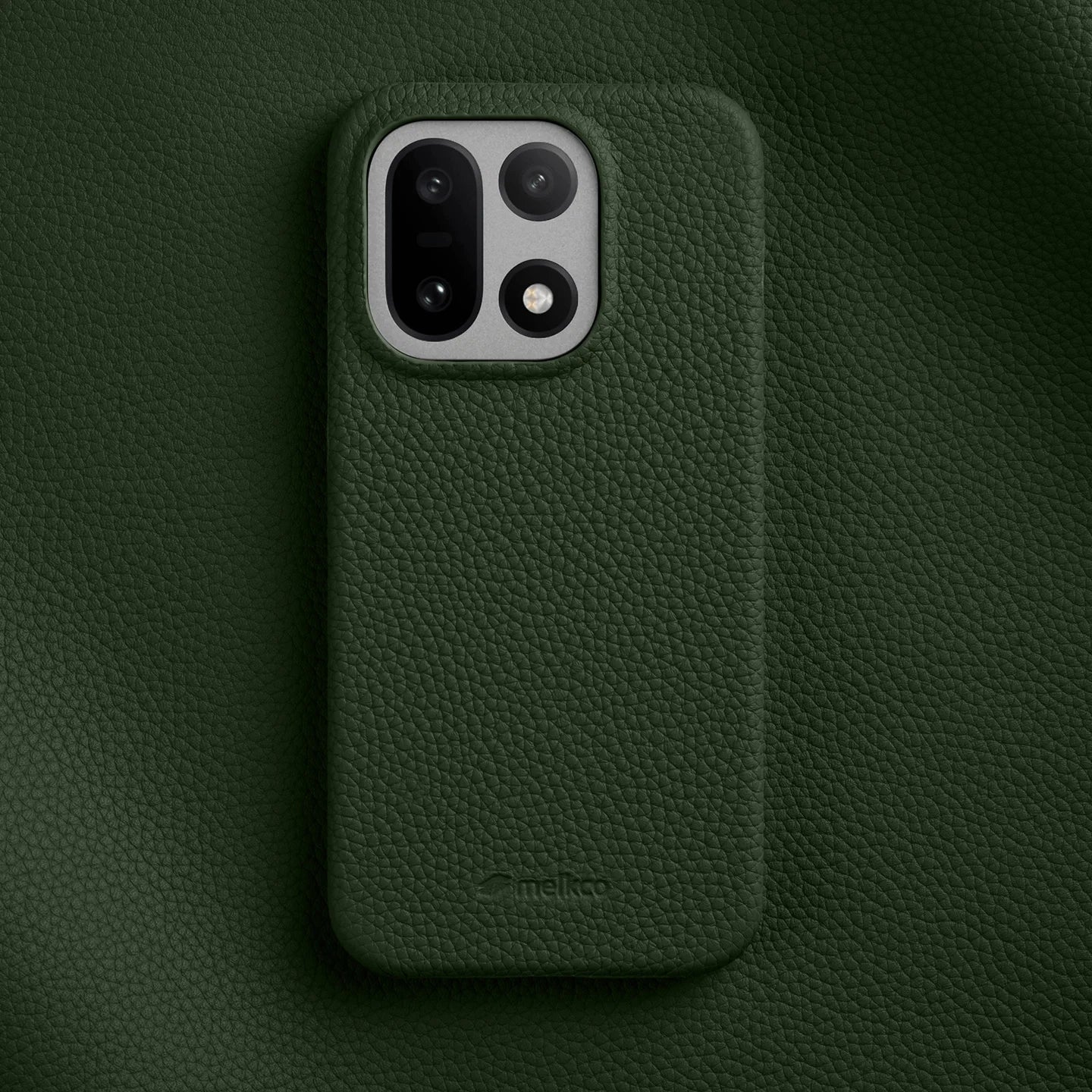 OnePlus 15 Genuine Cowhide Leather Back Cover Case