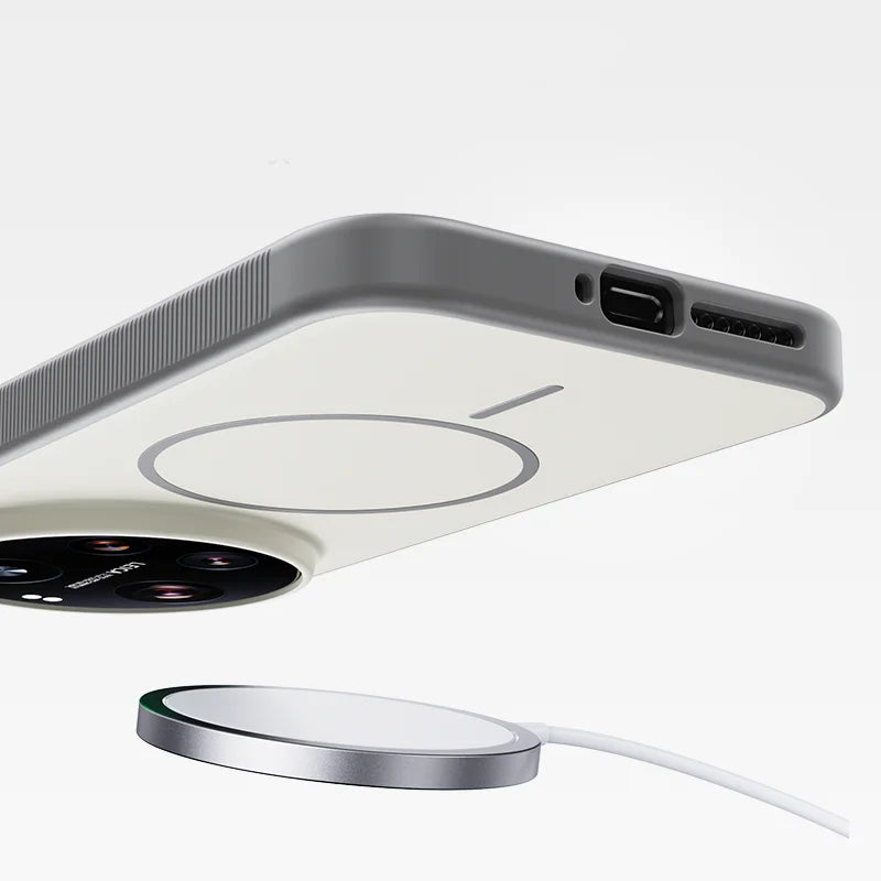Double-Color Matte Magnetic Case for Xiaomi 17 Ultra