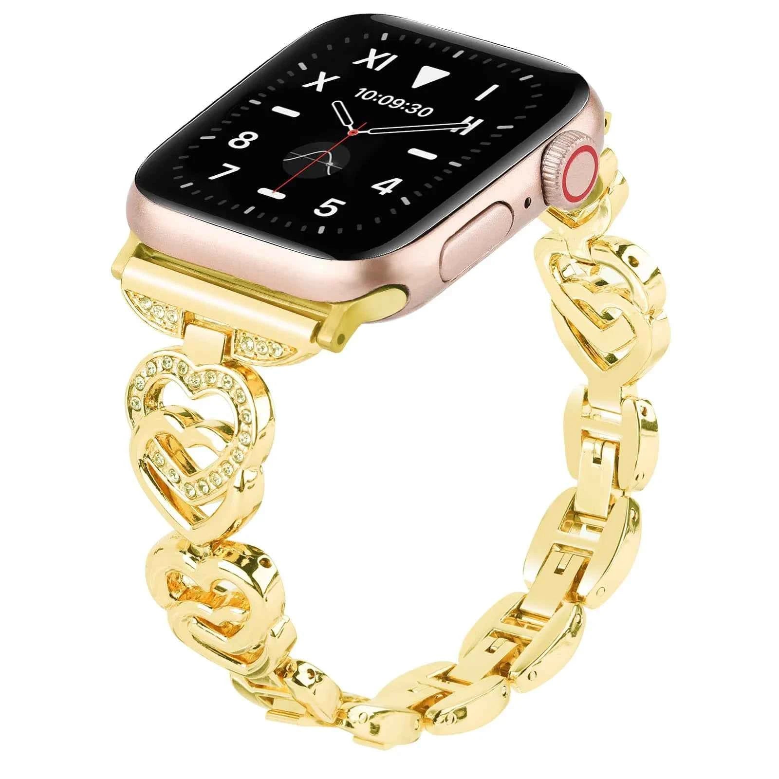 Diamond Heart Strap for Apple Watch