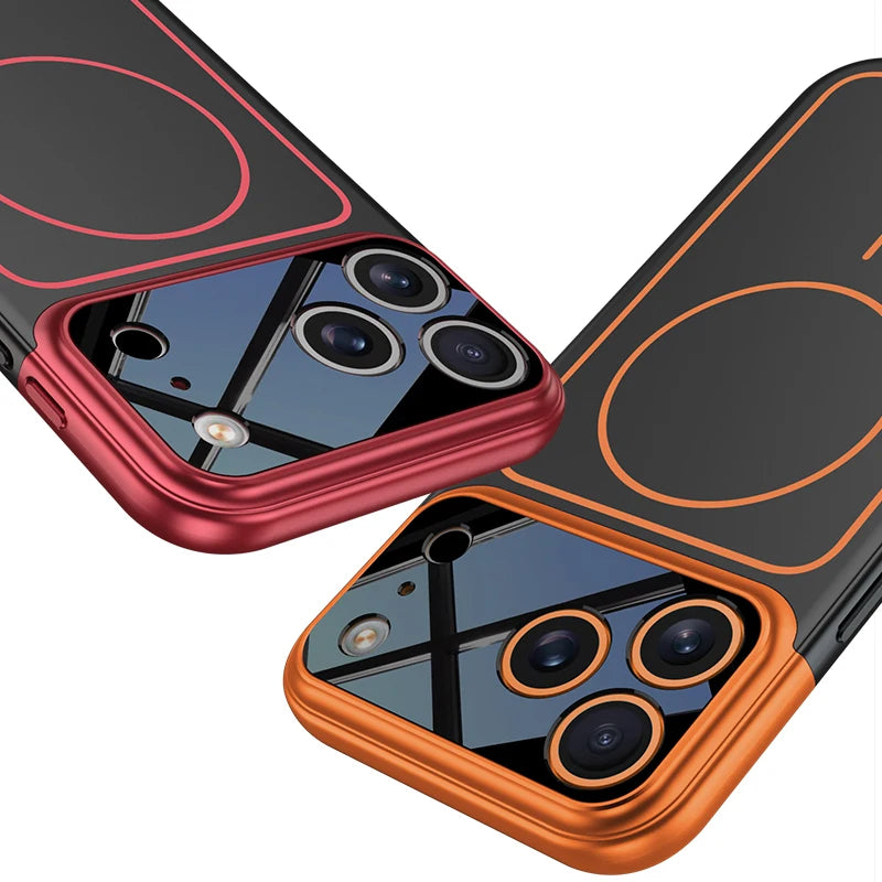 Ultra-Thin Shockproof Armor MagSafe Case for iPhone 17 Pro / Pro Max