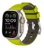 Dual Color Silicone Strap for Apple Watch