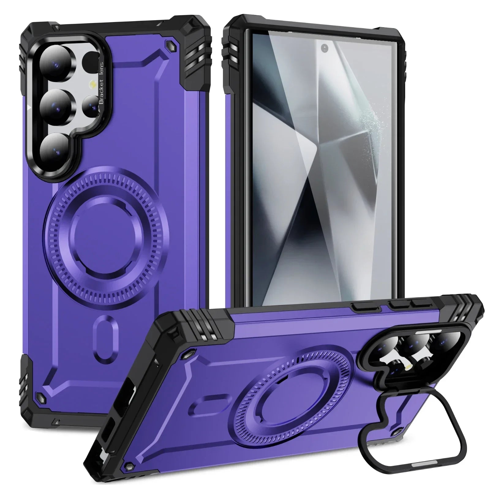 Samsung Galaxy S25 Series Heavy-Duty Military Armor Case