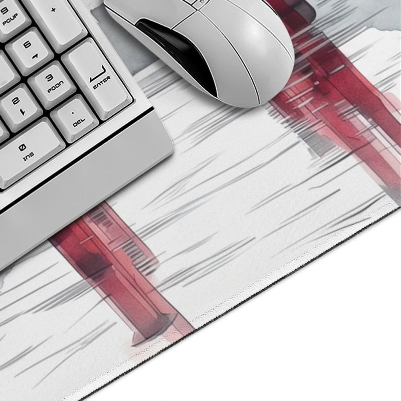 Non-Slip Gaming Mousepad Mouse Keyboard