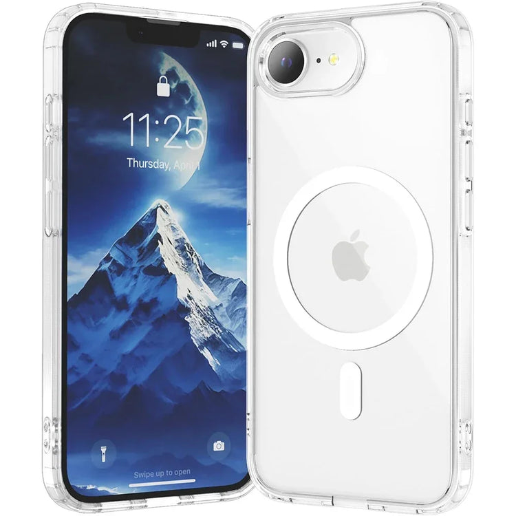 Shockproof Hybrid Clear MagSafe Case for iPhone 16e